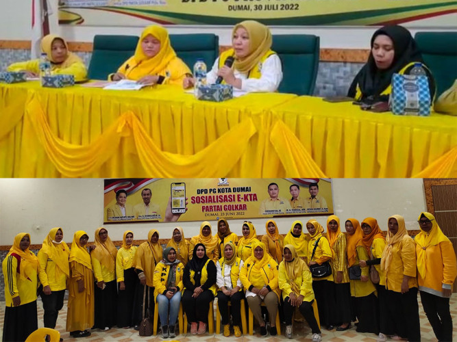 Konsolidasi ke Dumai, KPPG Riau Ajak Kader Dukung Program Strategis Pemenangan Partai